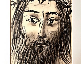 Pablo Picasso - "Cristo" - litografia d'epoca del 1961 -