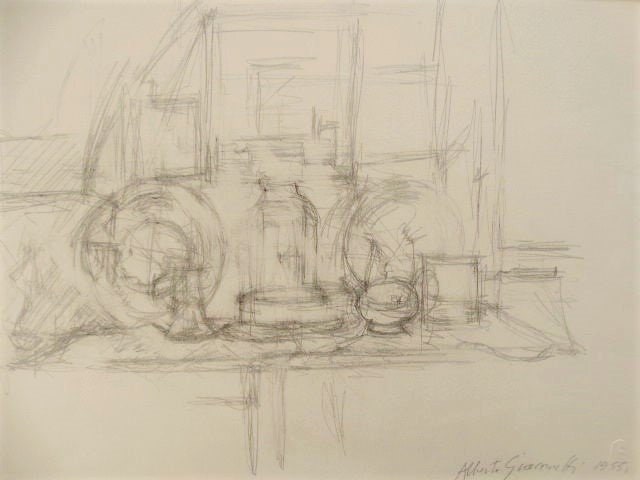 Alberto Giacometti (after) vintage lithograph limited edition