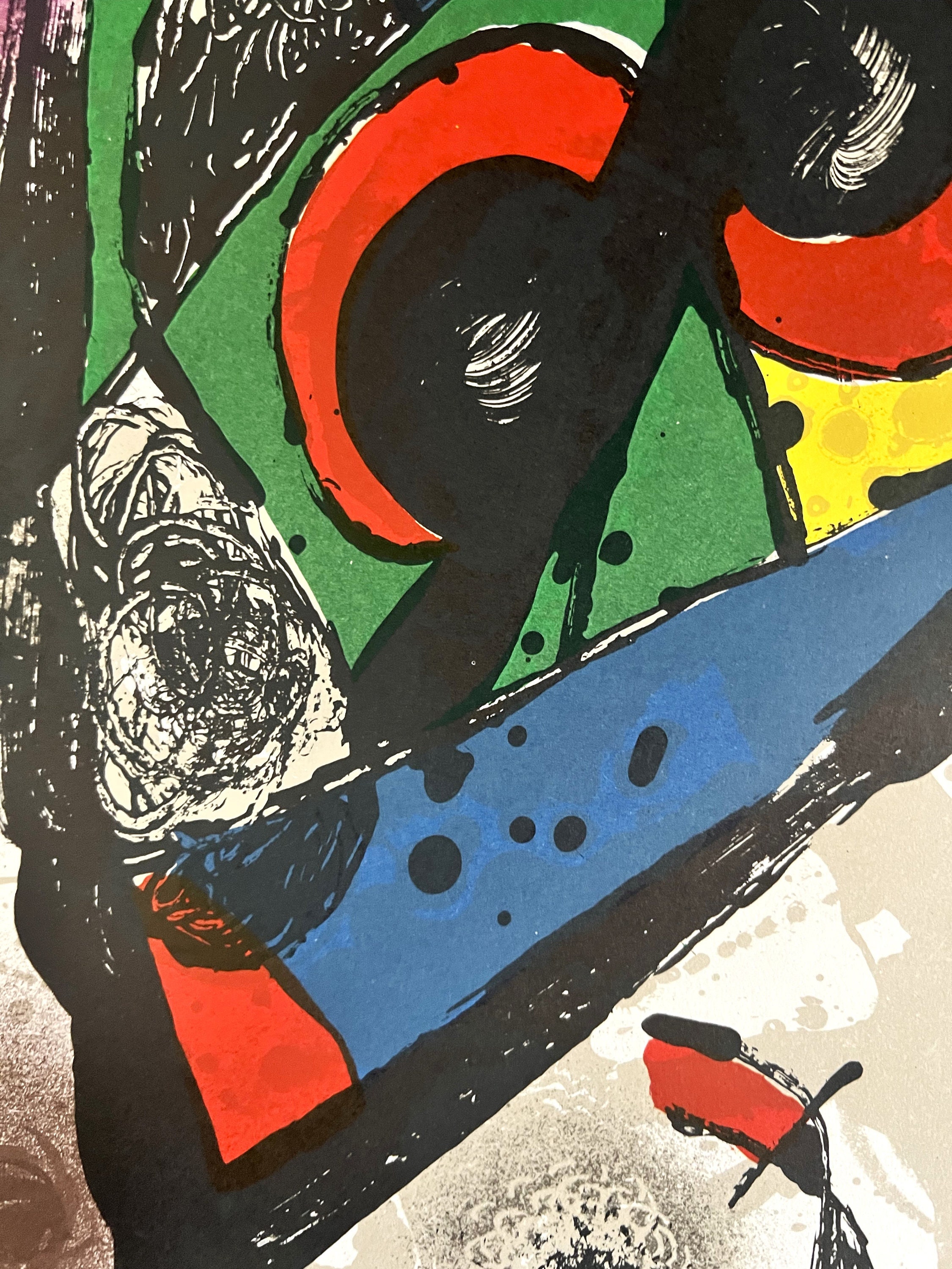 ジョアン・ミロ - 非常に希少なオリジナルのヴィンテージリトグラフ