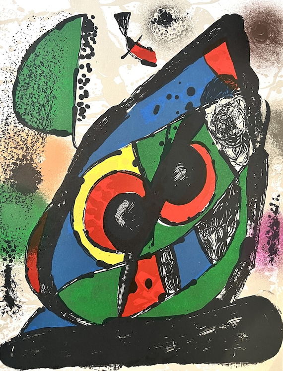 【当時の希少品】ジョアン・ミロ リトグラフ ☆値下げしました ジョアン・ミロ JOAN MIRÓ リトグラフィ 全4巻
