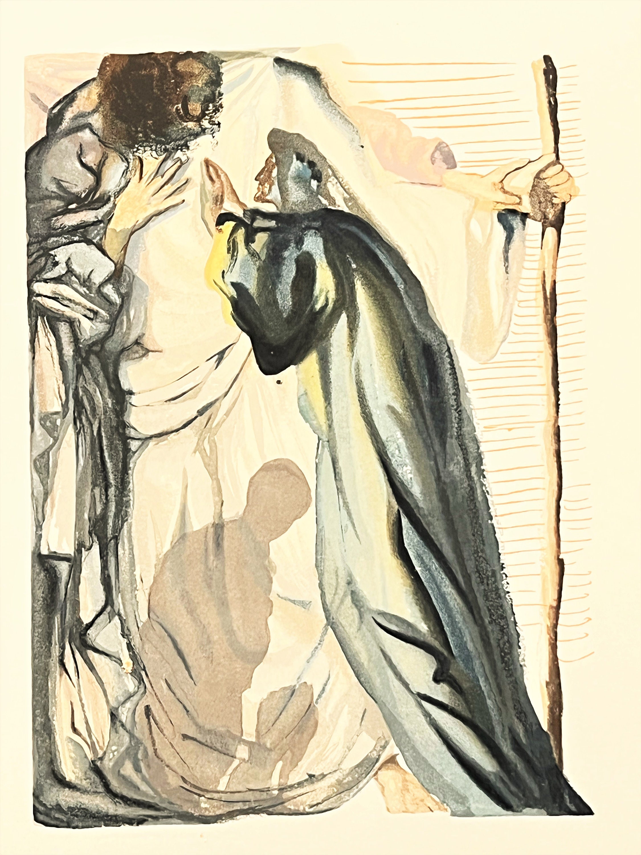 Salvador Dali - the Divine Comedy - Purgatory Canto