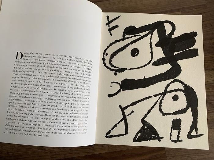 ジョアン・ミロ - 彫刻家 第1巻 - IV - 1984年 - 12枚のオリジナル