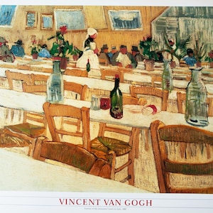 Vincent van Gogh - Rare vintage poster  - 1990s