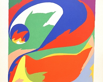 Piero Dorazio ポスター Piero Dorazio ポスター Piero Dorazio Original Art Poster - 32.7