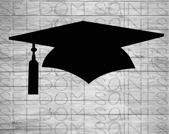 Download Grad Cap Svg Etsy