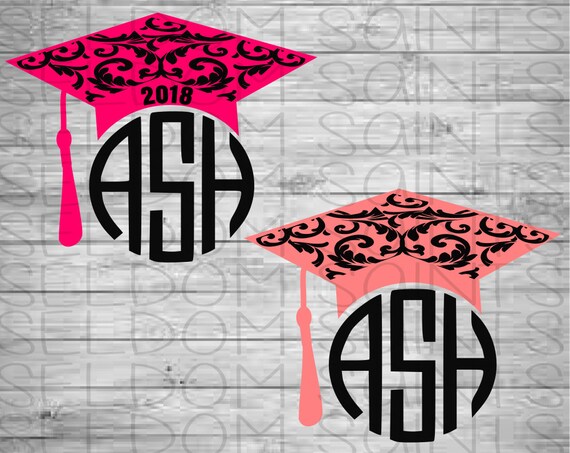 Download Graduation Cap Monogram Graduation Cap Svg Graduation 2018 Etsy