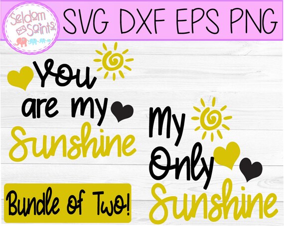 Download Free You Are My Sunshine Svg Png Eps Dxf Summer Sunshine Summer Etsy SVG Cut Files