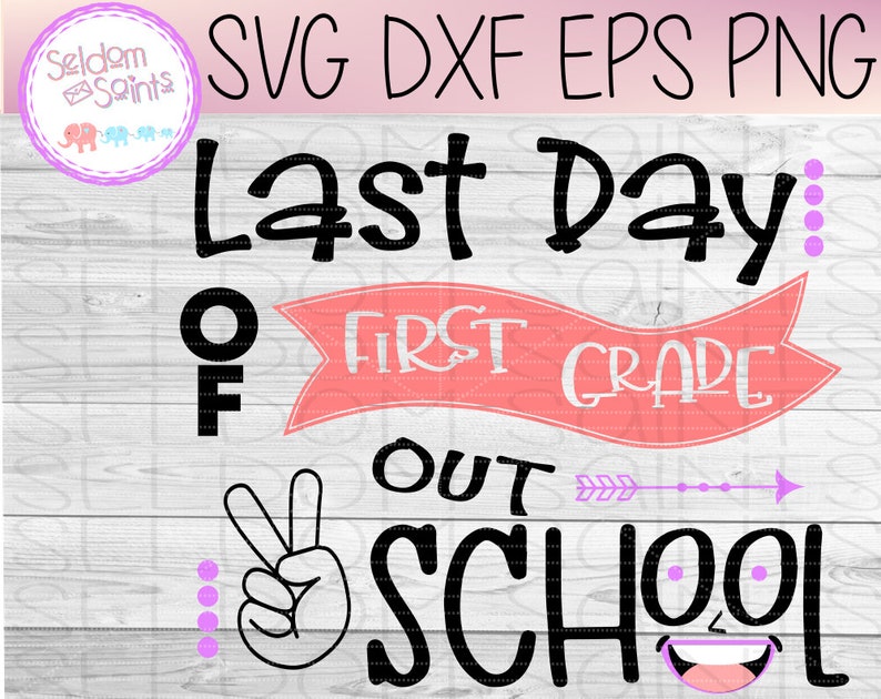 Last day of school svg schools out svg school svg end of Etsy