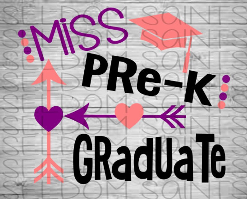 Download Miss pre-k graduate graduation 2018 graduation svg | Etsy