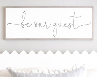 Be Our Guest Etsy