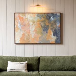 MId-Century Modern Abstract Art | Large Framed Modern Art | Mid Century Abstract Wall Art | 480