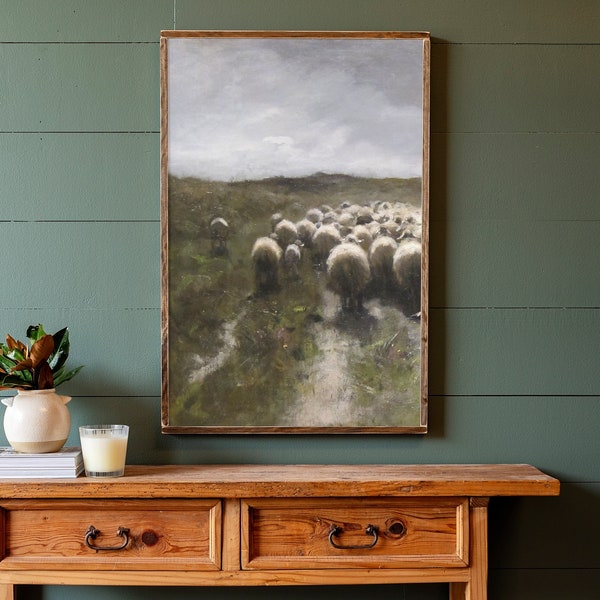 Sheep Wall Art Etsy