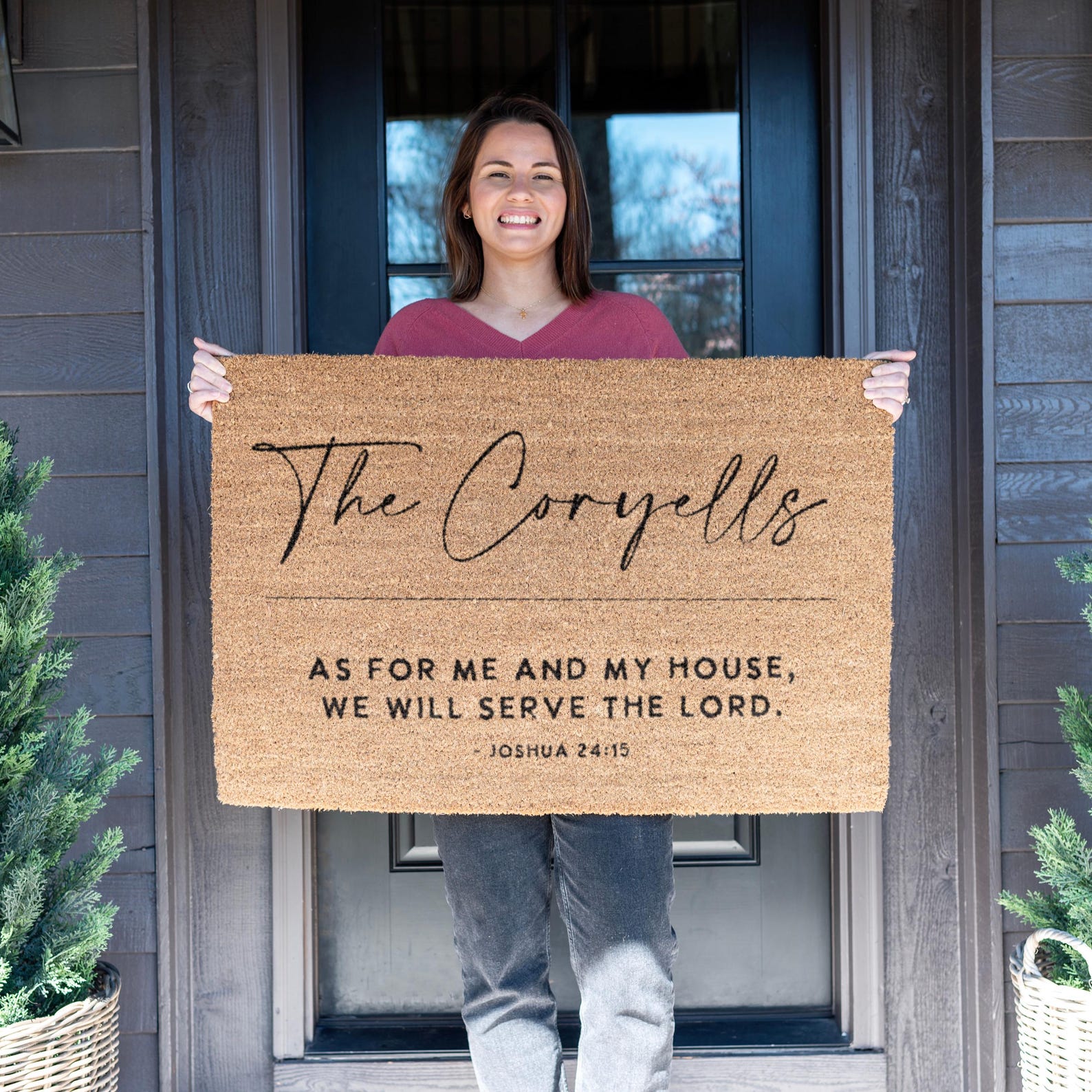 Custom Welcome Mat | Custom Doormat | Housewarming Gift | Wedding Gift