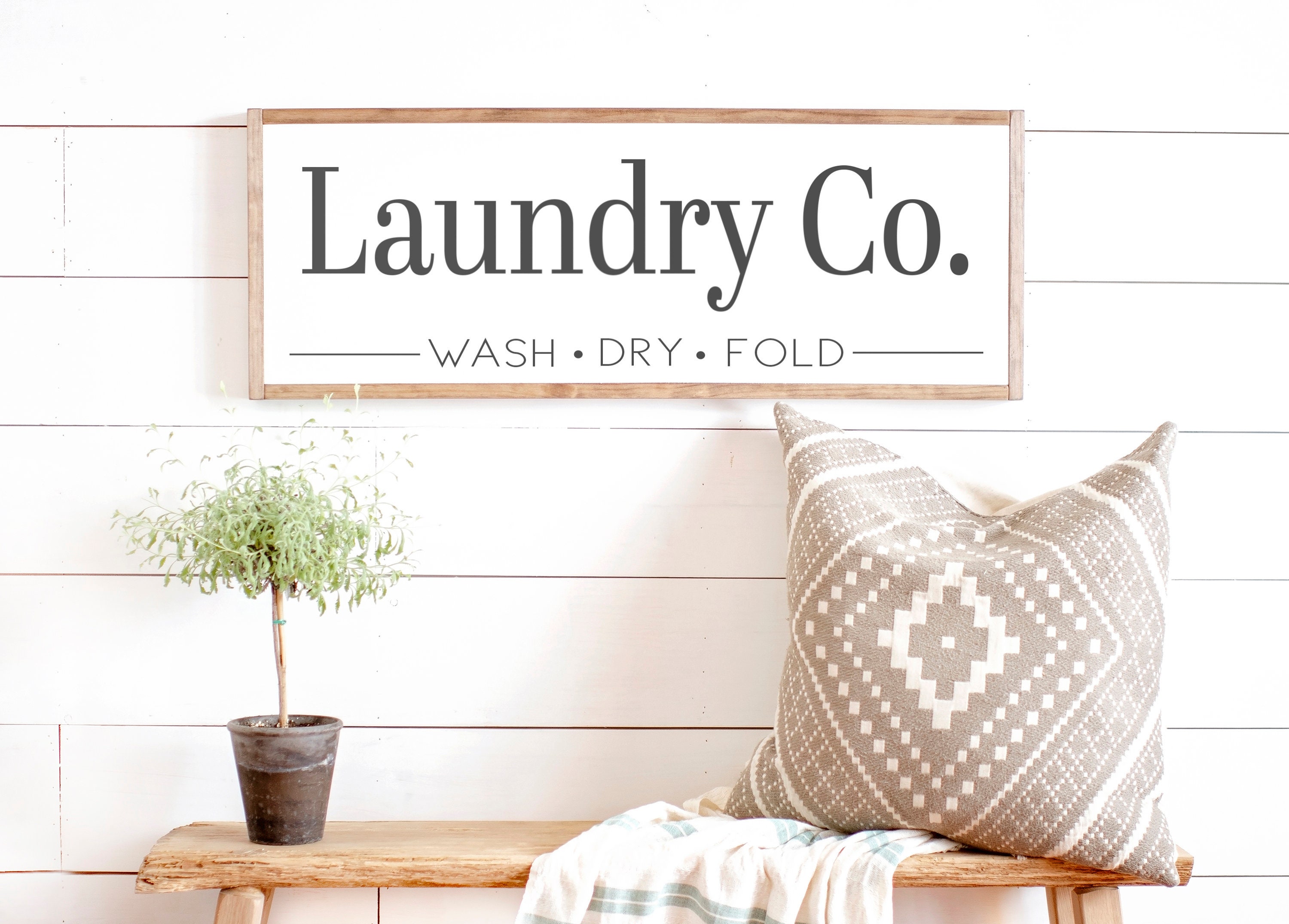 Sign For Washroom Laundry Room Wall Sign Farmhouse Laundry Sign Rustic Laundry Wall Art Laundry Co Sign Wash Dry And Fold Sign