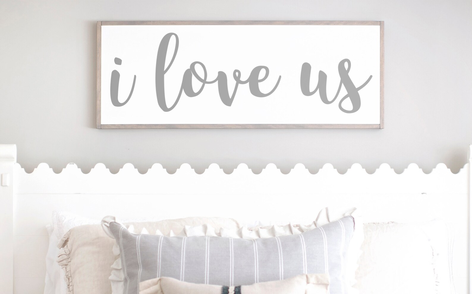 I Love Us Sign I Love Us Wood Sign I Love Us Bedroom Decor - Etsy
