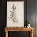 Christmas Tree Art With Scripture | Peace On Earth | Christmas Decor | Luke 2:14 Wall Art | Glory To God In The Highest | 526