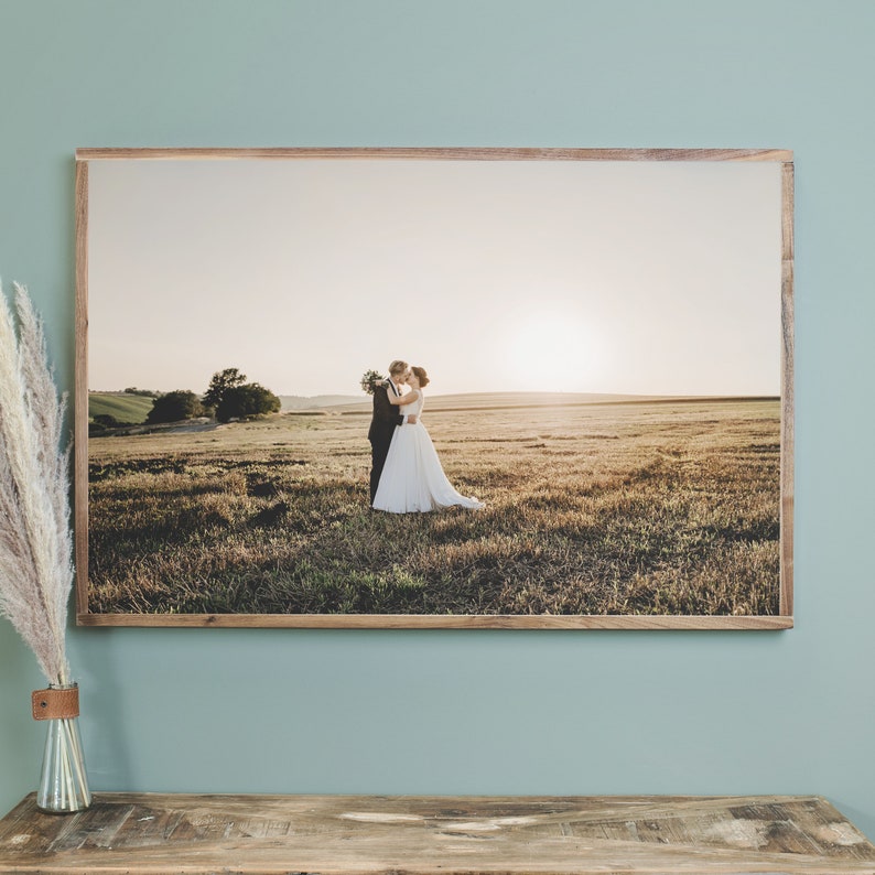 Wedding Photo On Wood | Wedding Portrait | Family Portrait | We Can Print Any Photo | Wedding Photos | Family Photos 