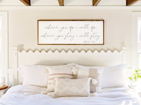 Where You Go I Will Go Where You Stay I Will Stay Where You - Etsy
