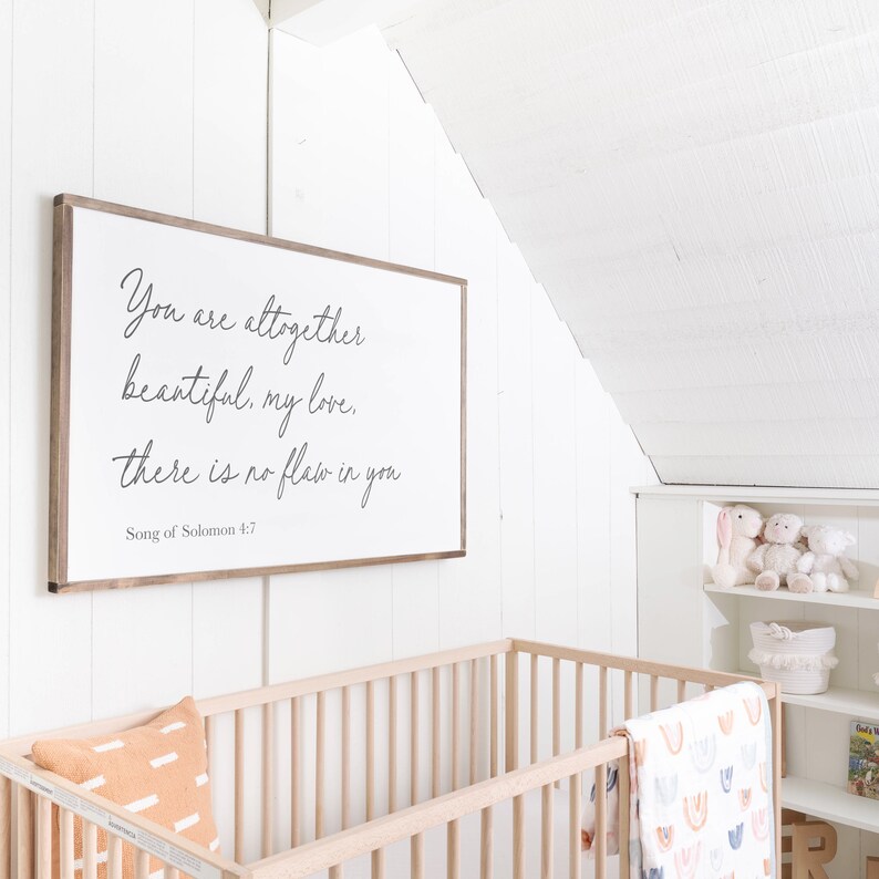 Girls Room Wall Decor | You Are Altogether Beautiful Sign | Girls Room ...