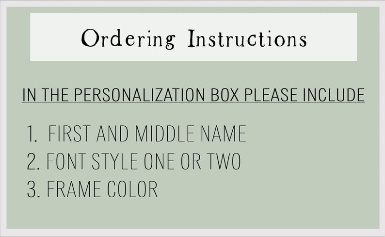 Framed Wood Nursery Name Sign: Personalized Baby Room Decor bild 6