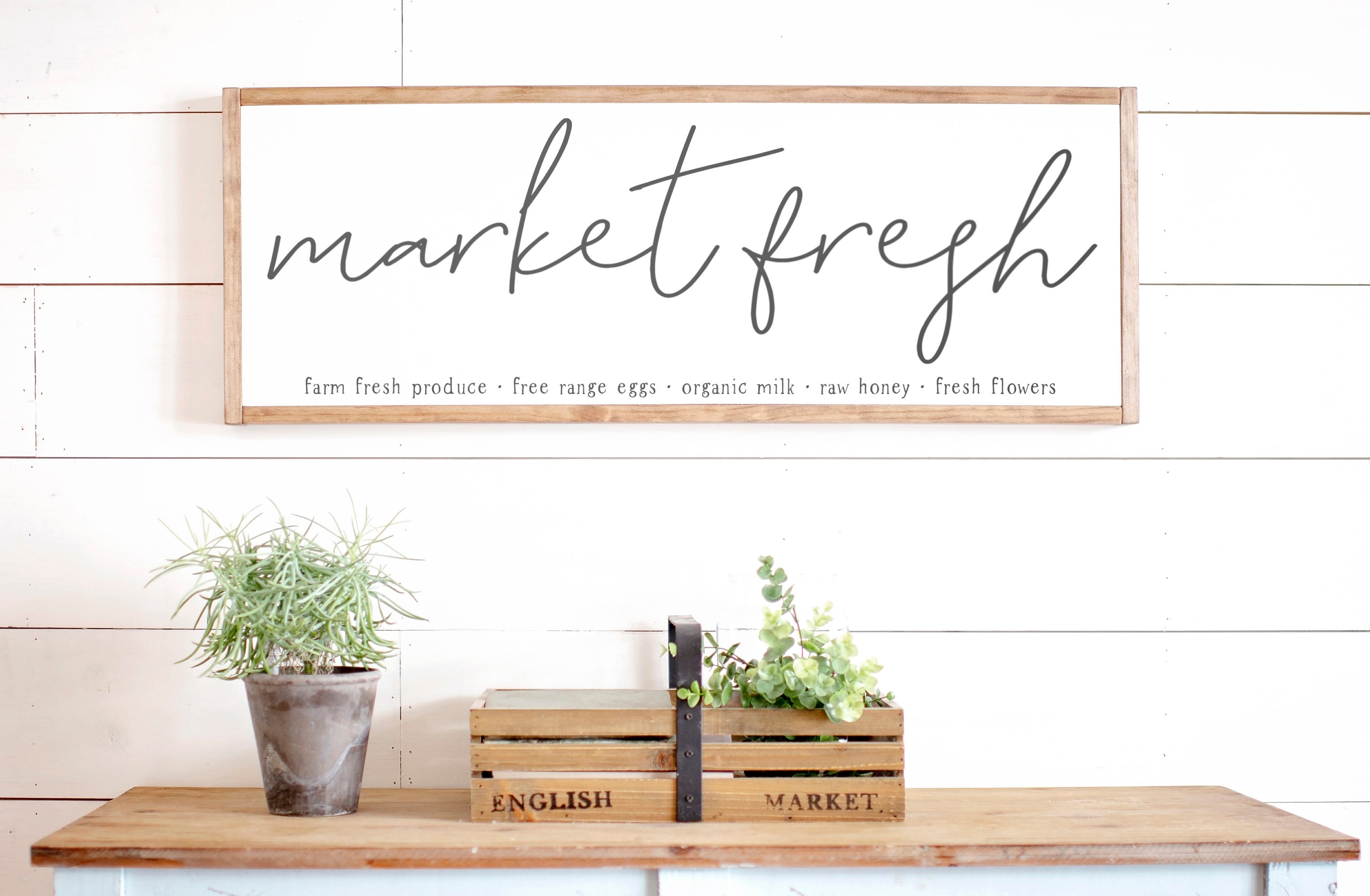 Large Kitchen Sign Wooden Kitchen Sign Kitchen Wall Decor Etsy UK