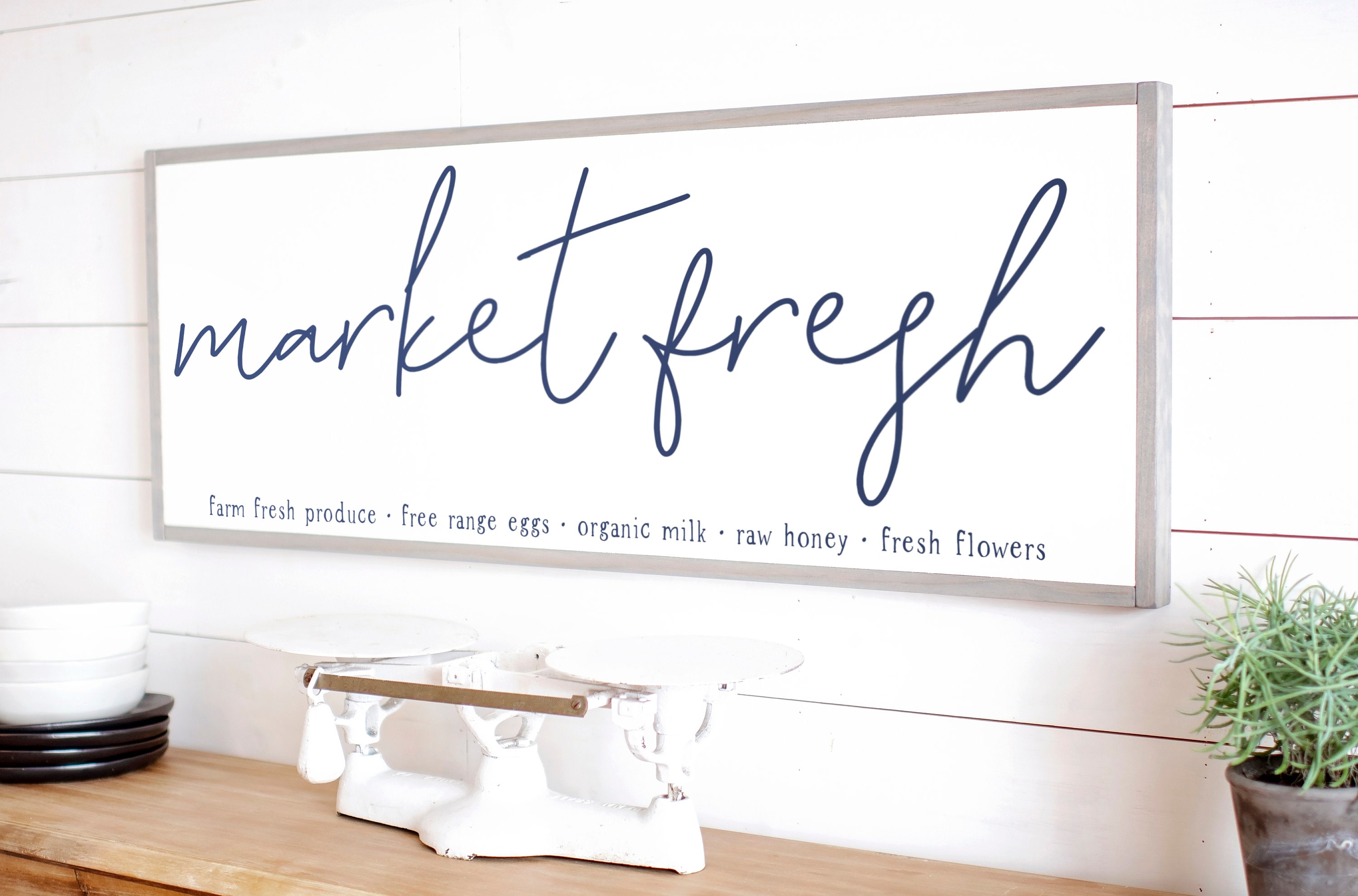 Large Kitchen Sign Wooden Kitchen Sign Kitchen Wall Decor Etsy UK