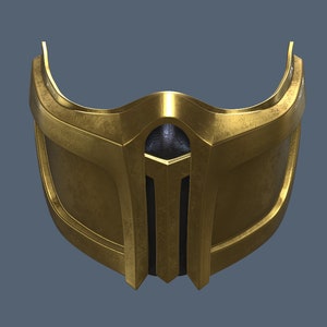 MK 11 Scorpion Mask 3D Model STL Files image 1