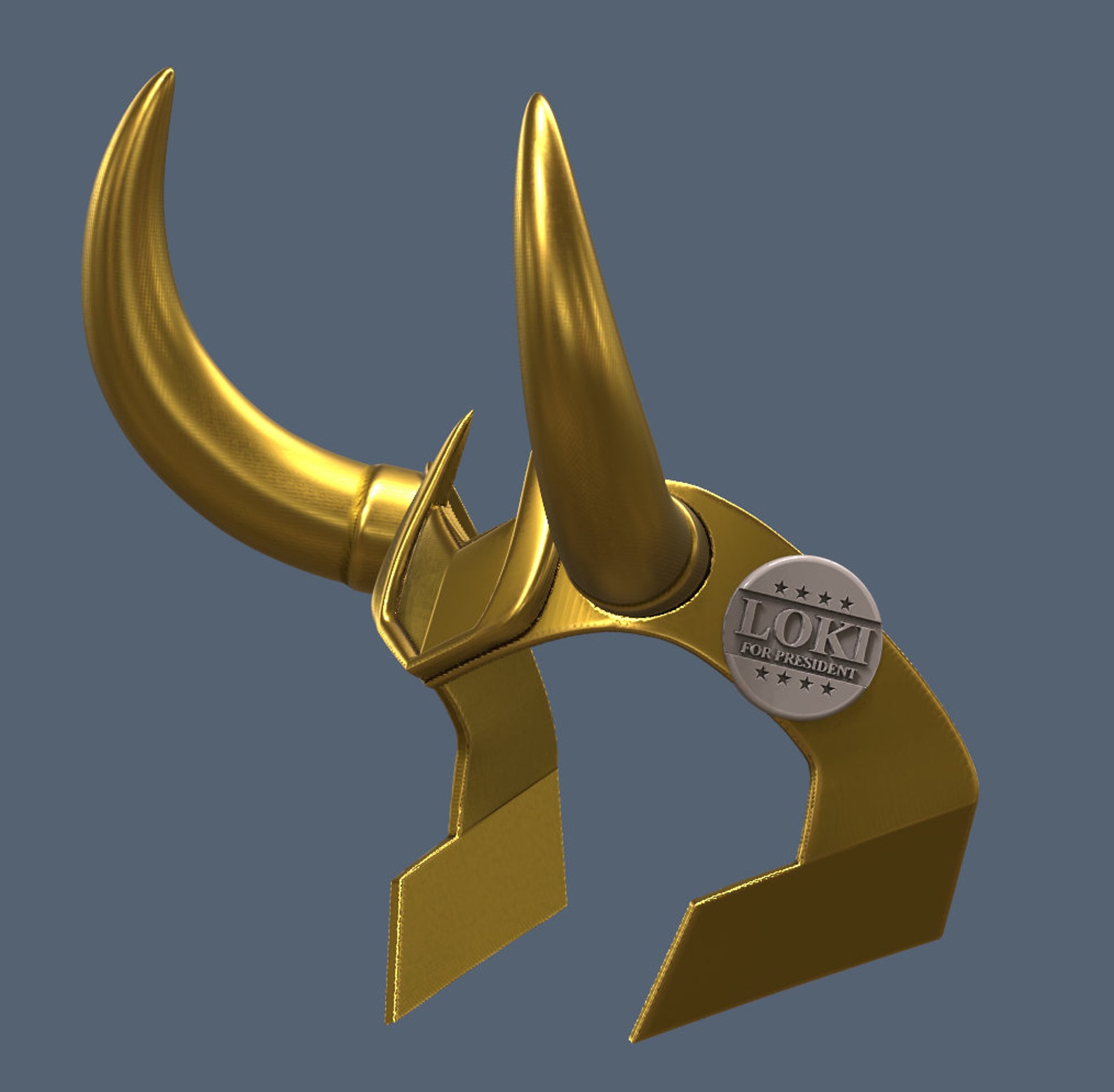 Loki Crown 3D Model STL Files Etsy