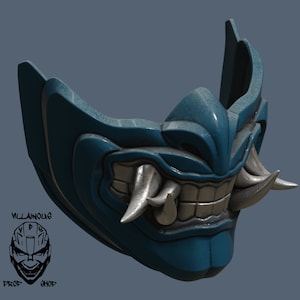 Mortal Kombat 11 Sub Zero Mask 3D Model STL File image 2