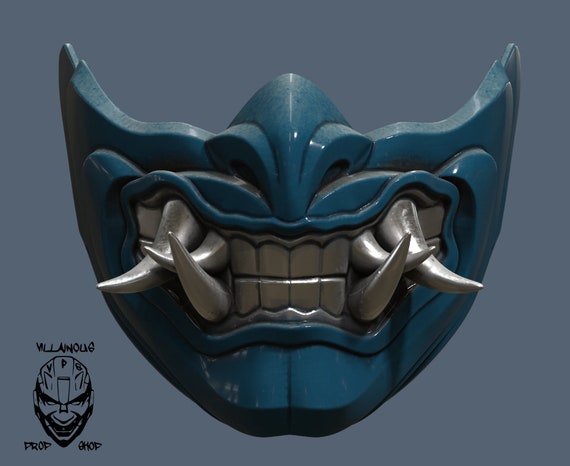 Mortal Kombat 11 Sub Zero Mask 3D Model STL File 
