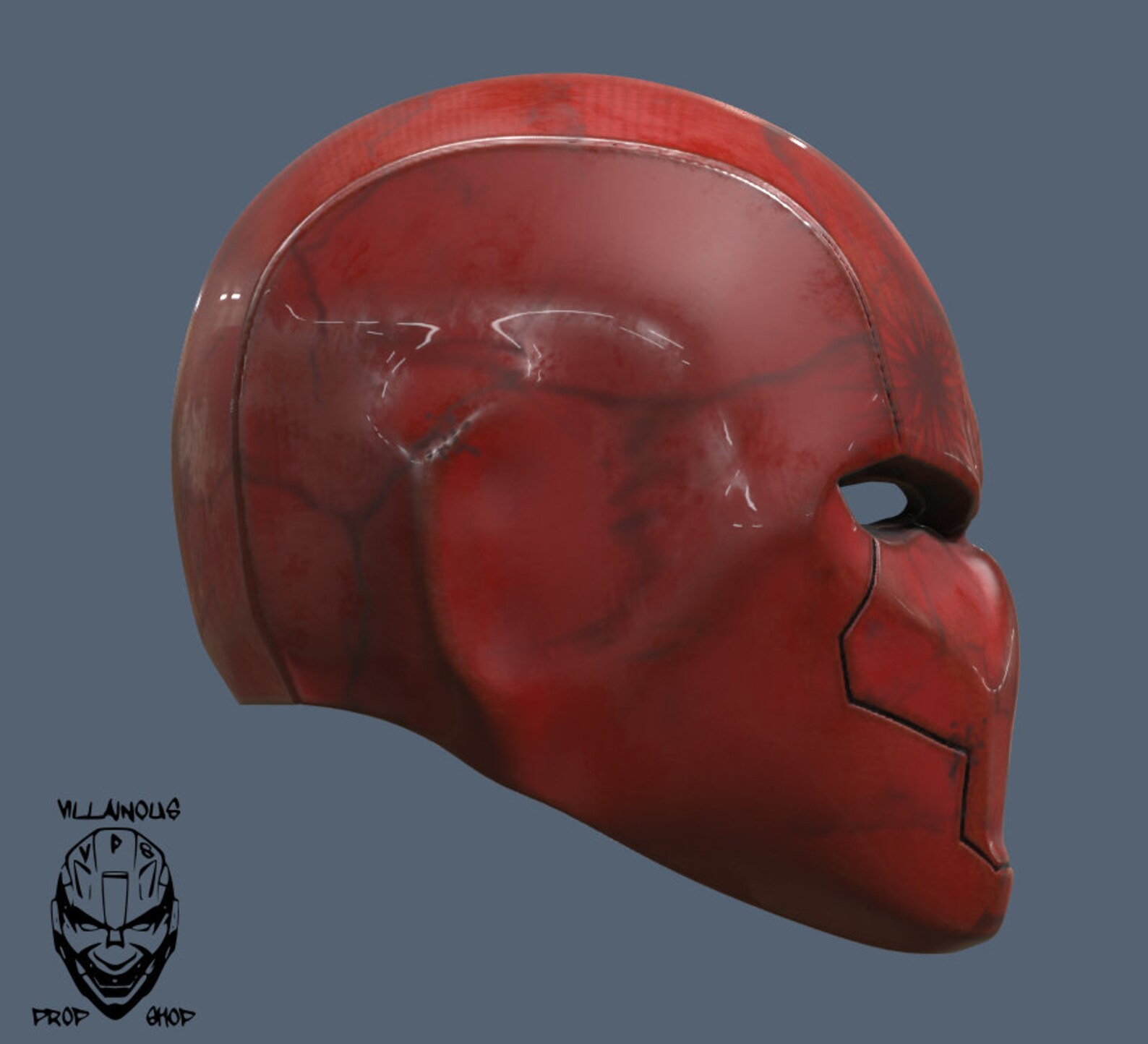 Red Hood Helmet Rebirth 3D Model STL Files | Etsy