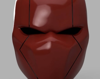 Red Hood Helmet version 2 3D Model STL Files