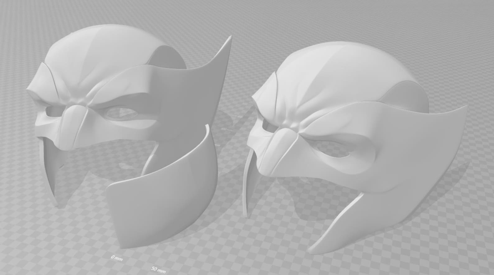 Wolverine Mask 3D Model STL file | Etsy