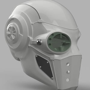 Deadshot Injustice 2 Concept Helmet 3D Model STL Files