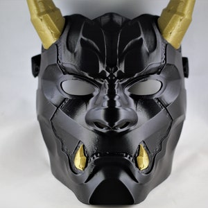 Oni Red Hood Mask version 2 (Oni Mask)