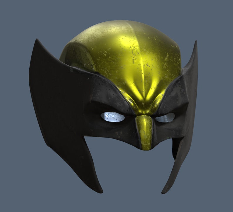Wolverine Mask 3D Model STL File Etsy