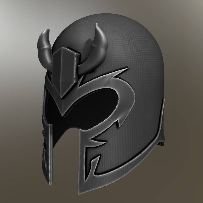 STL file 3D Printable File: Magneto Helmet X-Men Replica STL File 📁・3D  print model to download・Cults