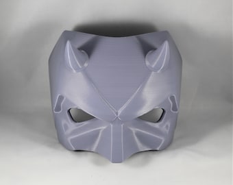 Raw Daredevil Mask, 3D Printed PLA