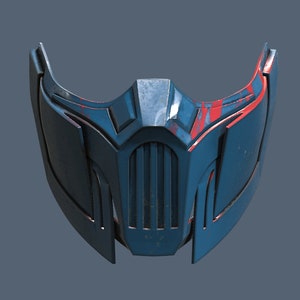 MK 11 Sub Zero Mask 3D Model STL Files
