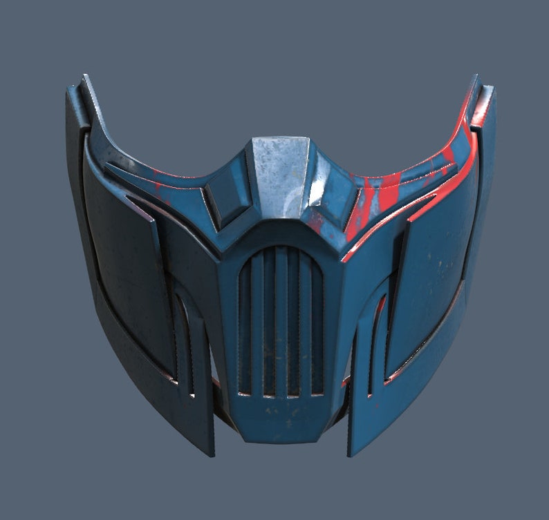 MK 11 Sub Zero Mask 3D Model STL Files