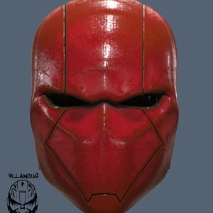 Red Hood Helmet version 1 3D Model STL Files