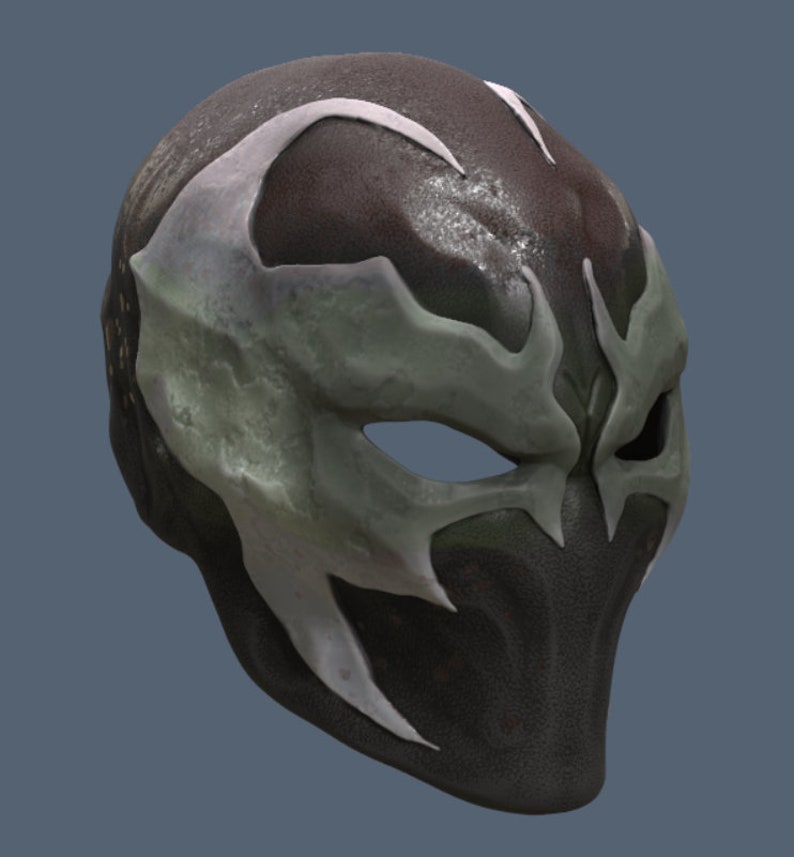 Spawn Mask 3D Model OBJ file Etsy