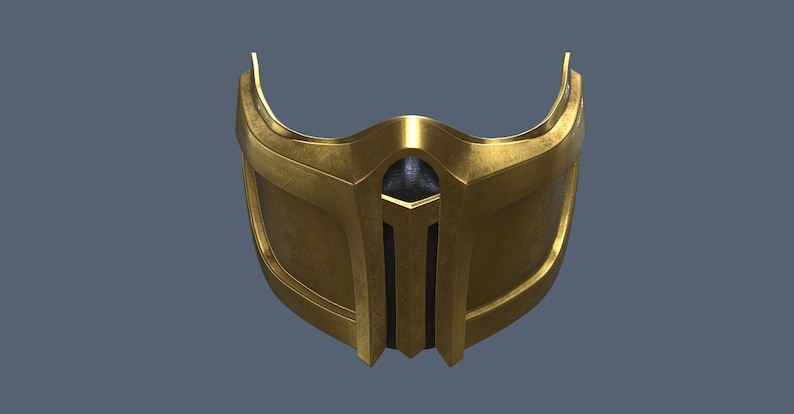 MK 11 Scorpion Mask 3D Model STL Files image 1