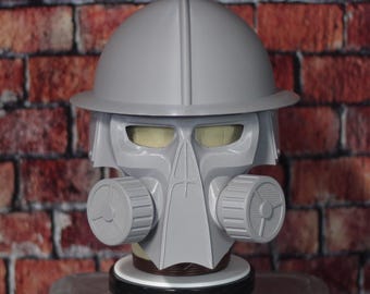 Máscara de gas y casco Steampunk