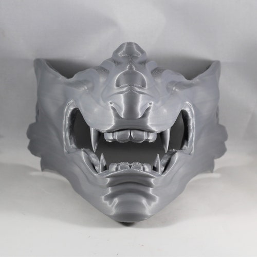 Ghost of Tsushima Wolf Mask Etsy