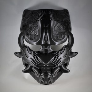 Samurai Mask Tiger Style image 1