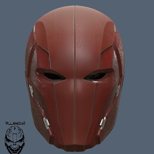 Red Hood Injustice 2 Helmet 3D Model STL File