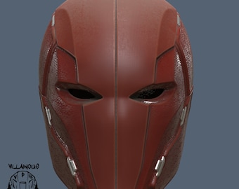 Red Hood Injustice 2 Helmet 3D Model STL File