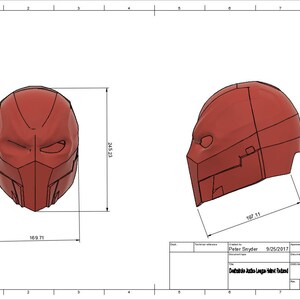 Deathstroke and Red Hood Helmets 3D Model STL Files - Etsy