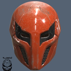 Red Hood Injustice 2 Helm 3D Modell STL Datei